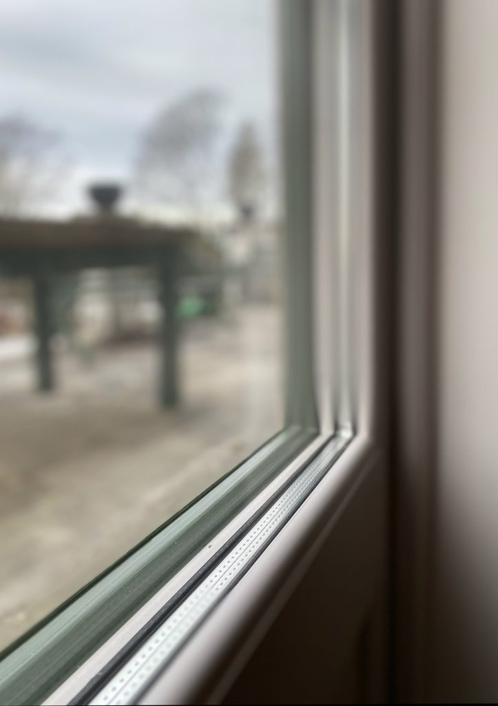 Närbild på fönster